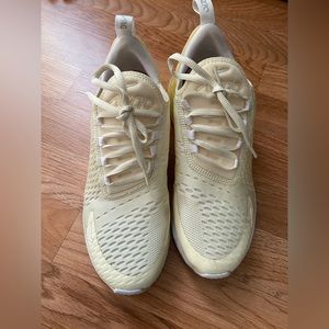 Nike Air Max yellow sneakers